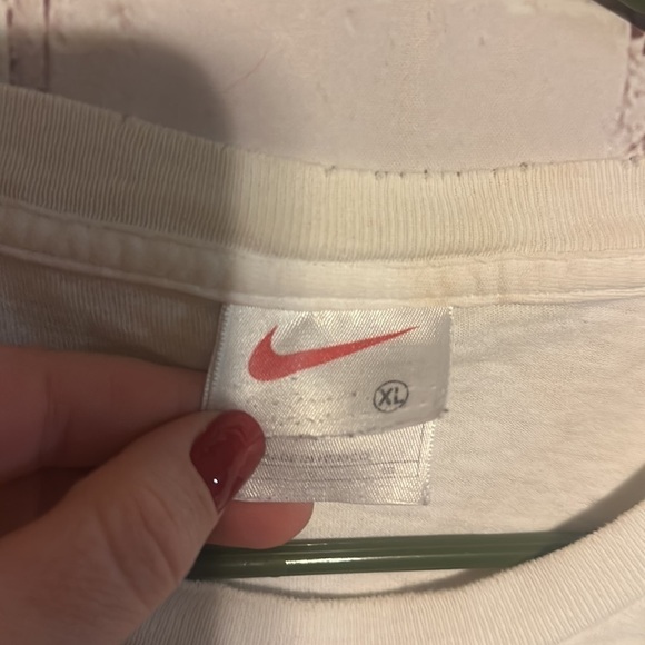 Vintage Nike Air T-Shirt Mens XL White Short Sleeve Tee Swoosh - Picture 3 of 8